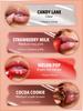 SHEGLAM Crystal Glaze Lip Moisturizing Crystal Sweet Scent Gloss, Jelly, Shine, 8-Hour Lasting, (Strawberry Milk)