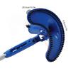 Pool Vacuum Suction Tool Water Pressure Powered 113.5CM Rod Widely Applicable Pool Vacuum  Cleaner Plastic for Spas