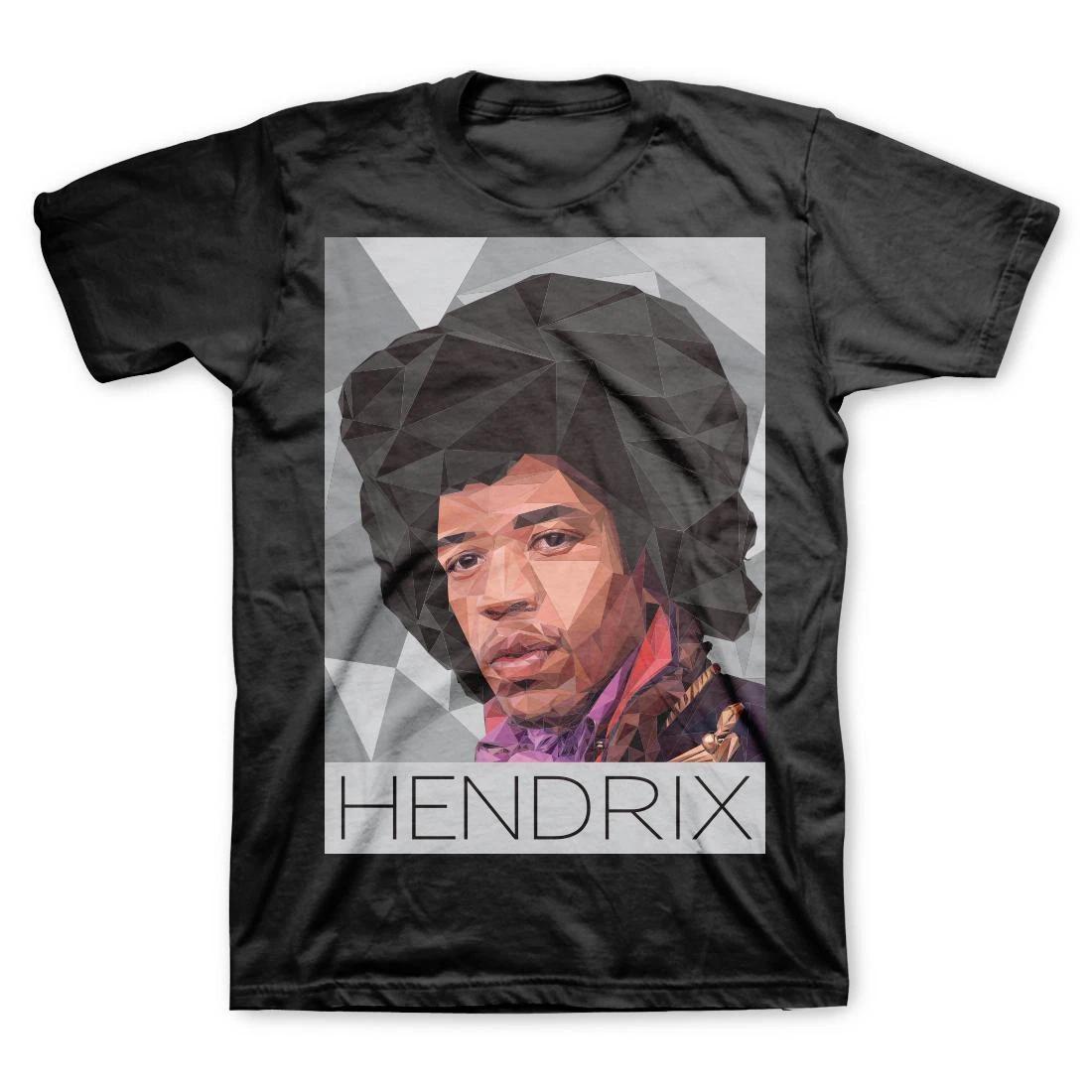 Jimi Hendrix - Fractal Photo - Adult/Unisex T- Shirt - NEW/officially licensed! 3XL