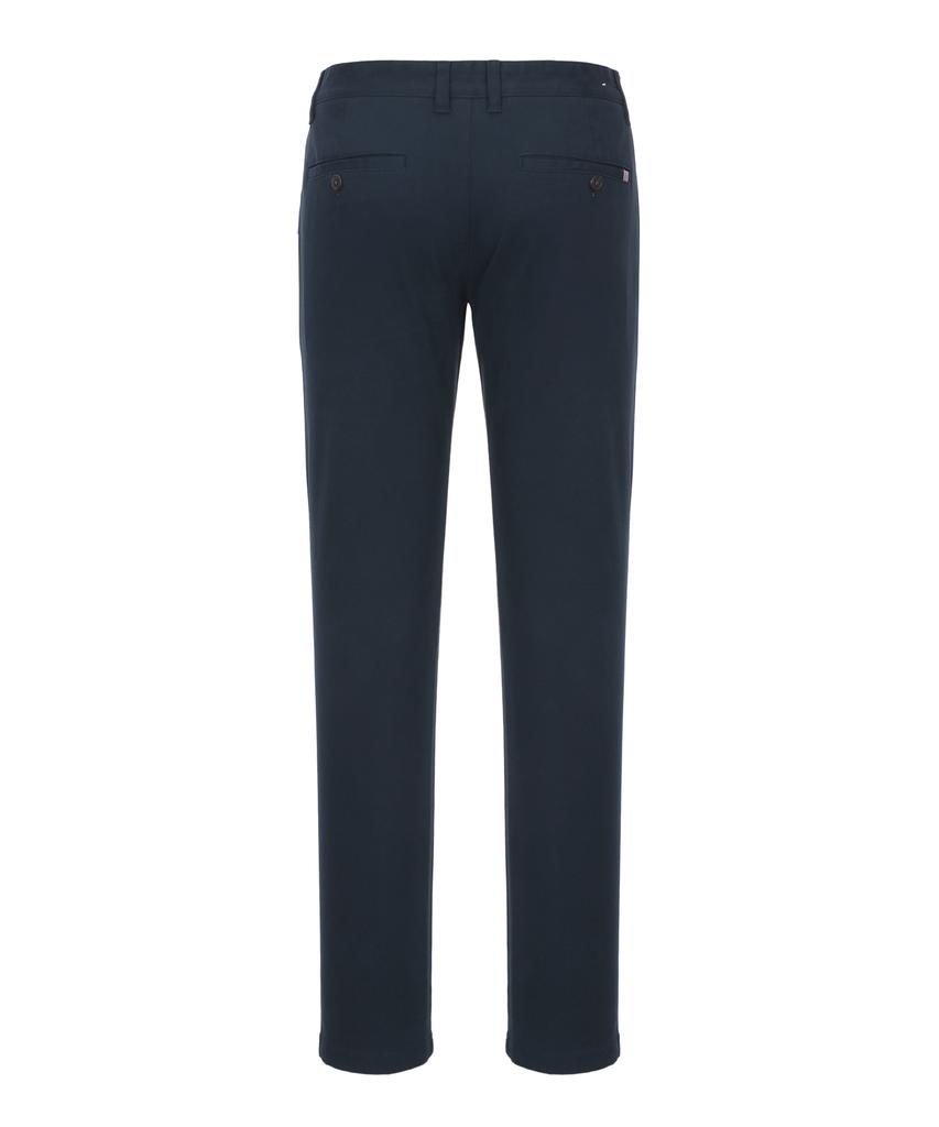 KULTE Brushed Regular Fit Spandex Chino Pants Navy