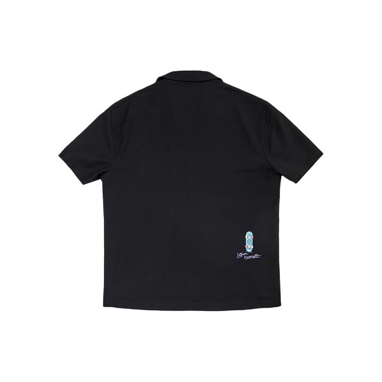 Li-Ning X Steven Harrington Cartoon Print Casual Short Sleeve Shirt Men Tops ASHR140-1