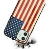 Case for iPhone 13, Retro American Flag Shockproof Soft Silicone Case Protective Cover for iPhone 13