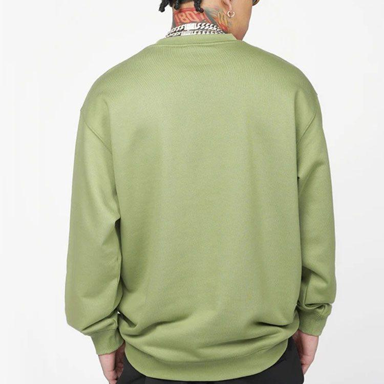 Li Ning Badfive Sweatshirt Unisex Mugwort Green AWDRH65-2