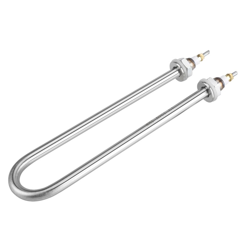 220V 2KW Stainless Steel Immersion Water Heater Electric Tube Heating Element