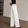 Ta Chi Women's Ramie Blend High-Waist Casual Long Pants