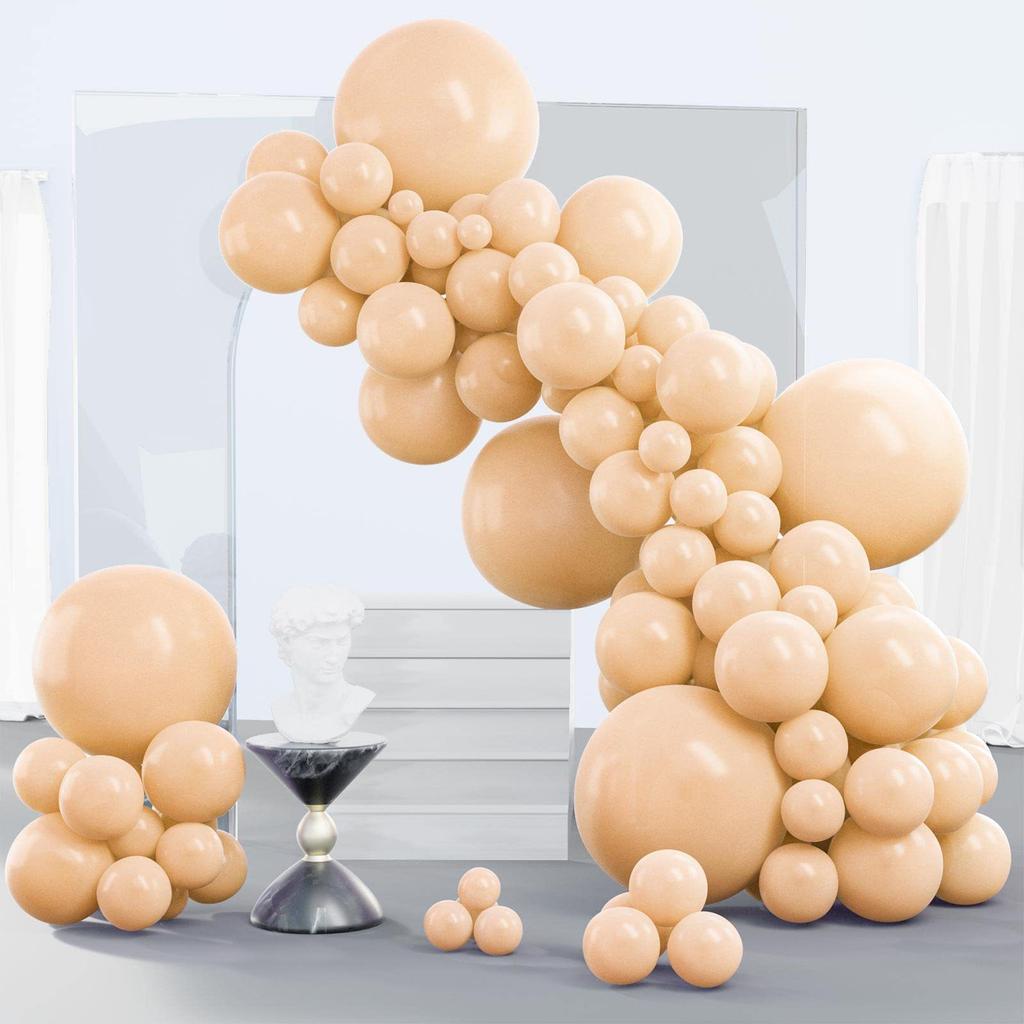 Latex Balloons Pack of 4 Assorted Sizes for Party Decoration Birthday Events and Celebrations Durable Material