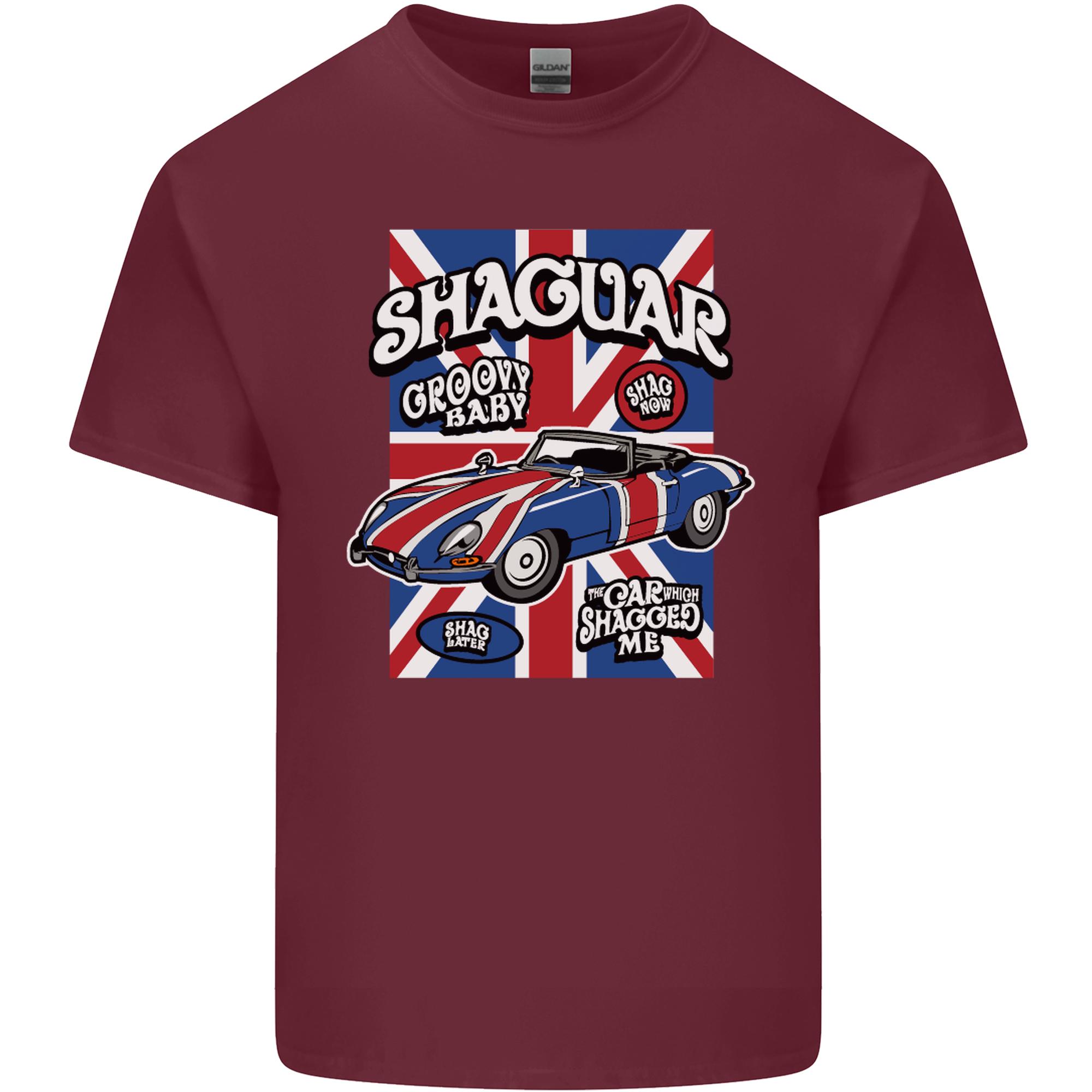 Shaguar Funny Movie Film Classic Car Unisexs Light Cotton TShirt S