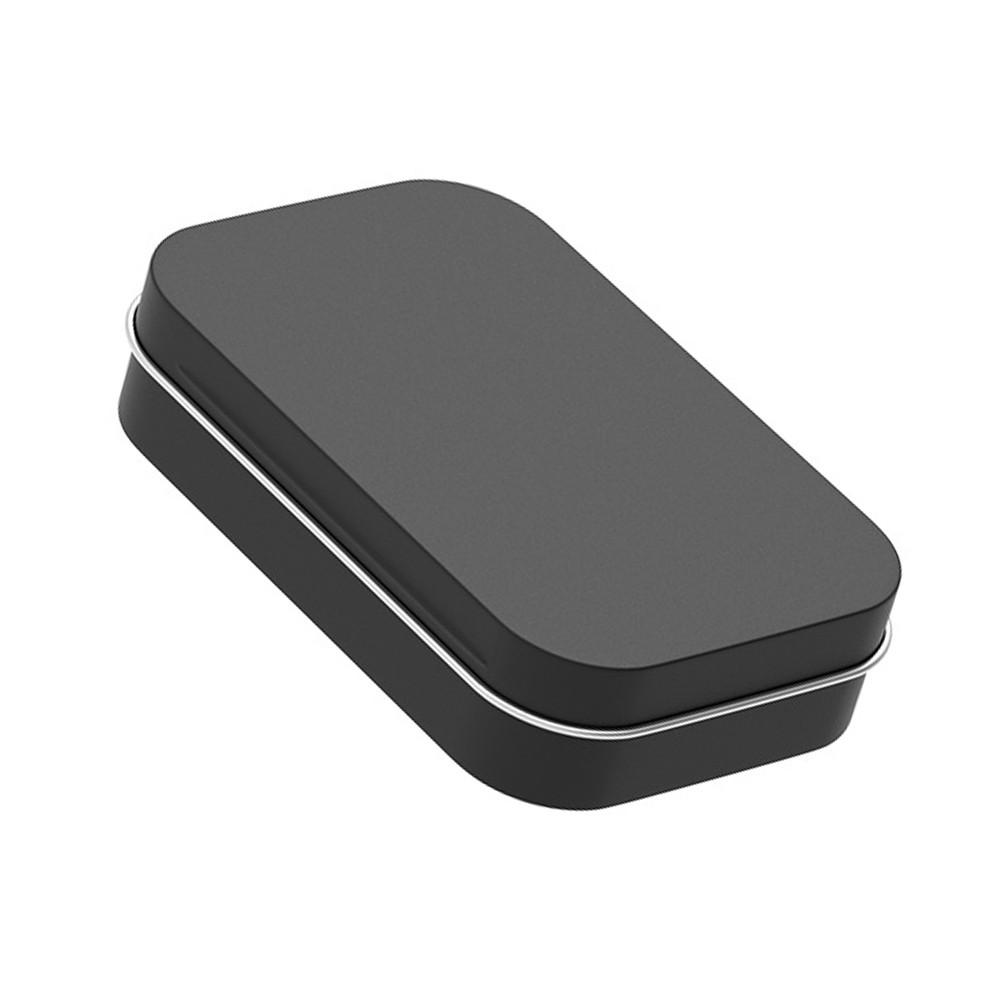 

Flip Top Case Hinged Compartment Storage Lightweight Design чёрный