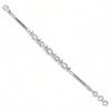 Blue Topaz Bracelet: Adjustable Sterling Silver Gemstone Jewelry