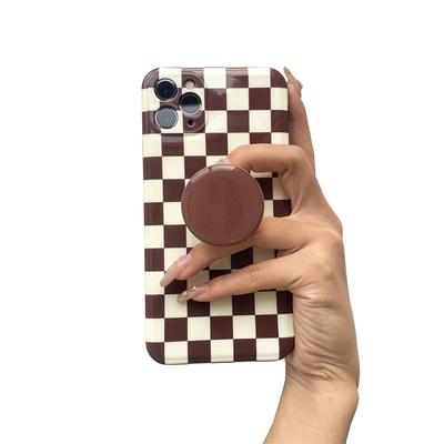 Einfarbige, luxuriöse, glänzende Handy-Handhalterung für iPhone 12 13 14 Xiaomi Huawei-Telefone. Halterung für Pop-Up-Telefonhalter