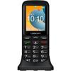 Základní mobilní telefon - LOGICOM - Le Posh XL - 2,4 palce - Standardní SIM - 32 MB - Černý
