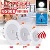 Ceiling Indoor Lights Recessed PIR Sensor Motion LED Downlight Ceiling Lamp Night Light Spot Lamp