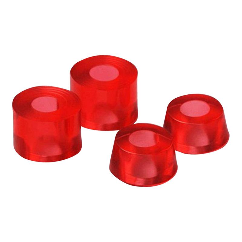 Durable PU Shock Pad Skateboard Bushing Kit Double Rocker Bracket Upgrade Set for Enhanced Stability and Control