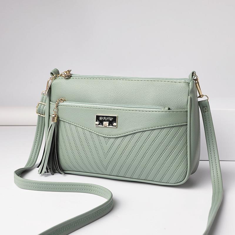 

Весенняя женская сумка Модная ретро сумка подмышку Клетчатая тисненая Высококлассная сумка на плечо 26 *7 *16cm