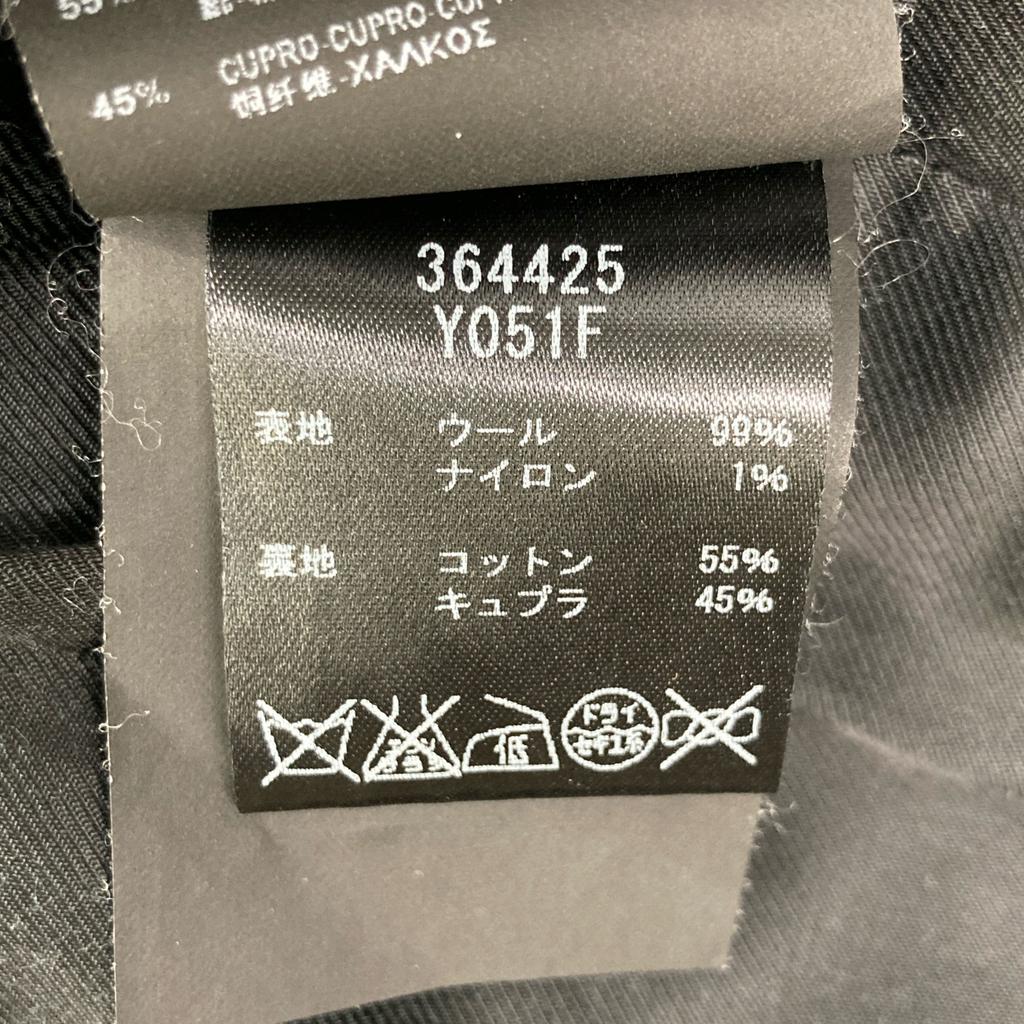 SAINT LAURENT PARIS [Domestic regular] 364425 Wool Chester coat 34 blackUsed