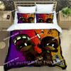 Murder Drones Cartoon Bedding Set Printed single Comforter Quilt Bed Cover Duvet Cover Pillow Case 3 Pieces Sets Kids Adult Size