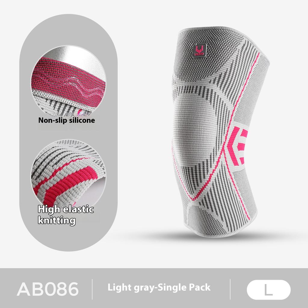 High Elastic Knitted Mountain Climbing Anti Slip Meniscus Anti Damage Knitted Knee Protection For Outdoor Sports