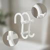 12 Pieces over The Door Towel Hook Multipurpose Hanging Shower Holder Hooks for Frameless