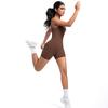 New Spring And Summer Nude Yoga Camisole Jumpsuit For Women's High-intensity Dance Fitness Sports Jumpsuit