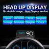 AD OBD/GPS HUD C500 T900 Head Up Display Mirror Projector On Board Computer Alarm Cartronics Accessories Speedometer D
