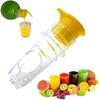 Plastový ruční odšťavňovač citrusů Mini odšťavňovač na citrony Odšťavňovač na pomeranče Snadný extraktor šťávy Zachovávající čerstvost Kuchyňské potřeby