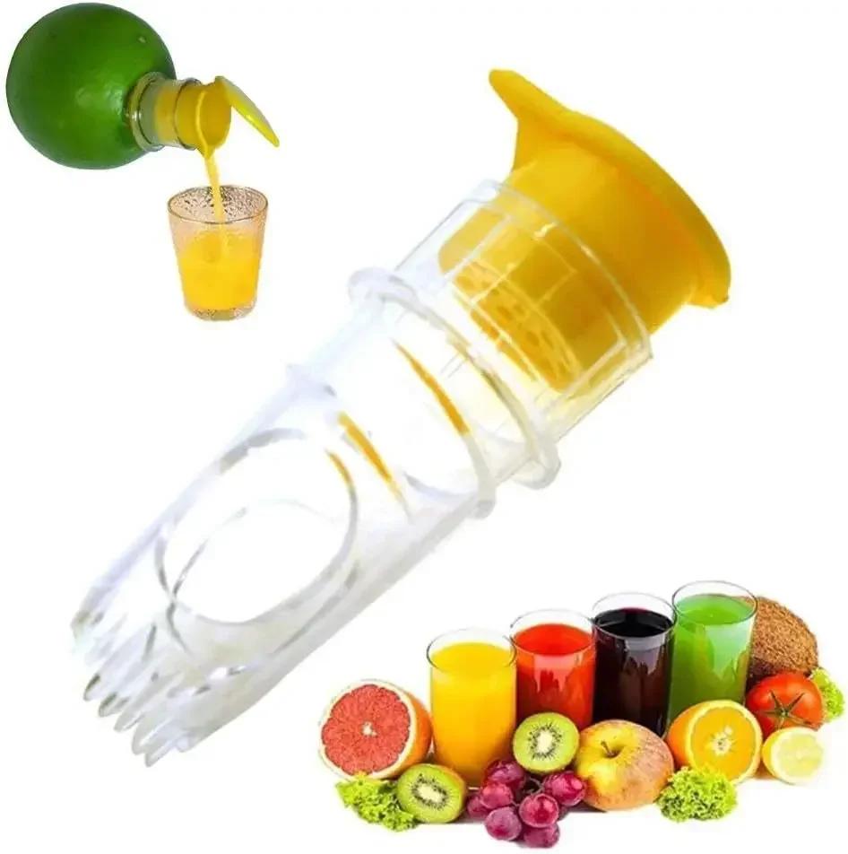 Plastový ruční odšťavňovač citrusů Mini odšťavňovač na citrony Odšťavňovač na pomeranče Snadný extraktor šťávy Zachovávající čerstvost Kuchyňské potřeby