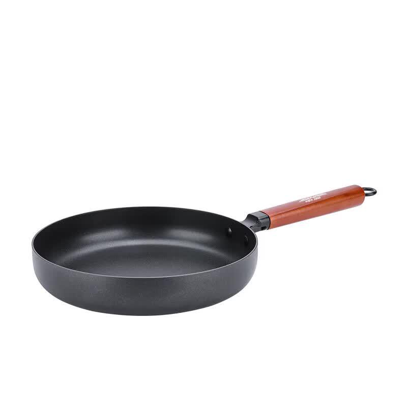 26cm Non-Stick Refined Iron Frying Pan