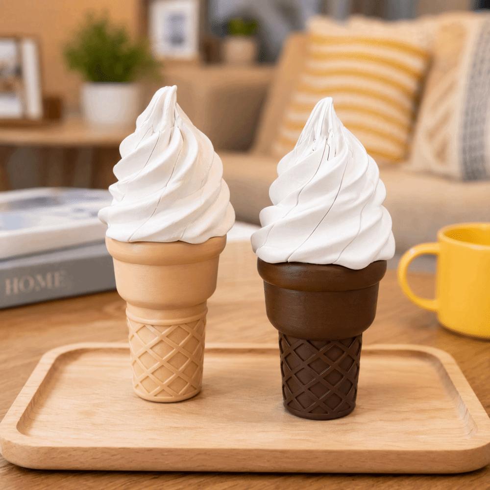Funny Retractable Toy 3D Printed Extendable Prank Toy Telescopic Ice Cream Toy  Cosplay