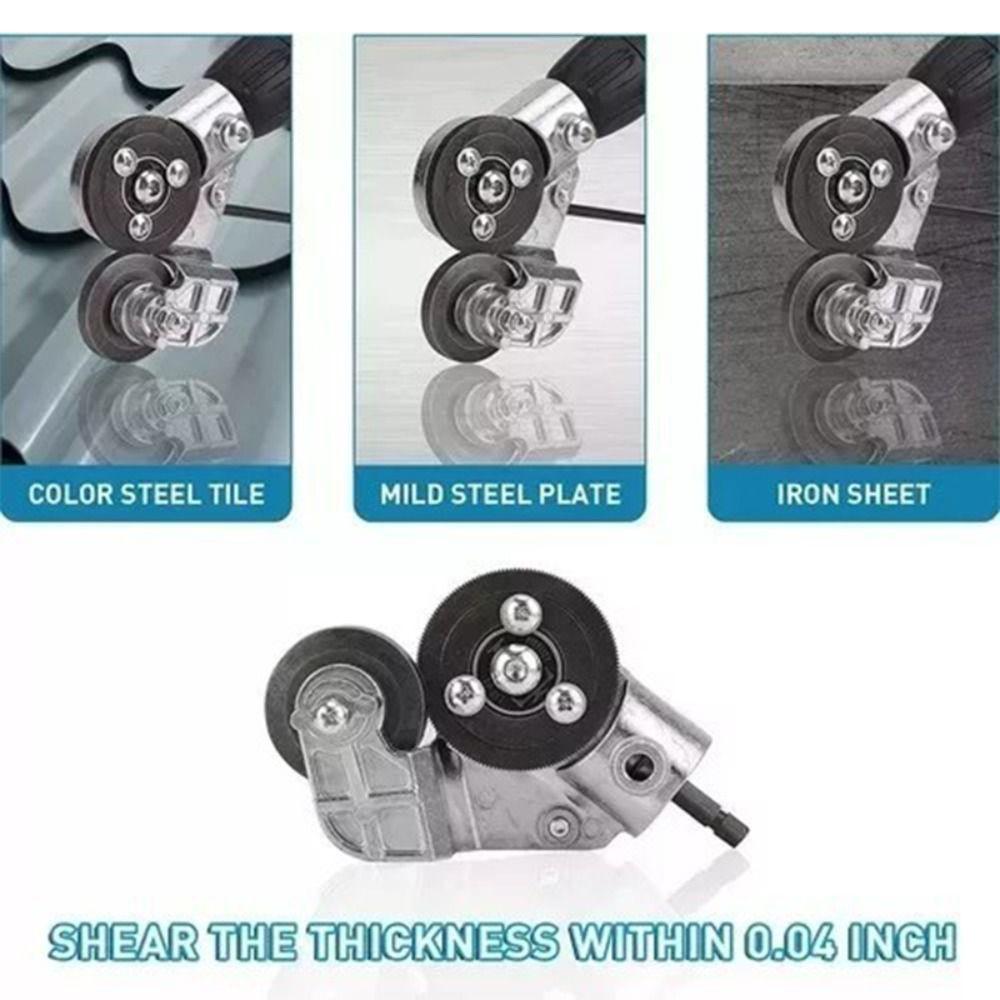 Metal Metal Sheet Cutter Cutting Tools Punch Shears Sawing Machines Cutting Tool  Drill Attachment