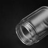 Portable 310ml Glass Water Bottle with Tea Infuser Double Wall Thermal Tea Water Separation Glass Mug Travel Drinking Cup