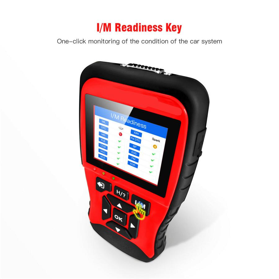 JD906S New Generation Scan Tool Code Reader OBD2 Scanner Mode6/8 I/M