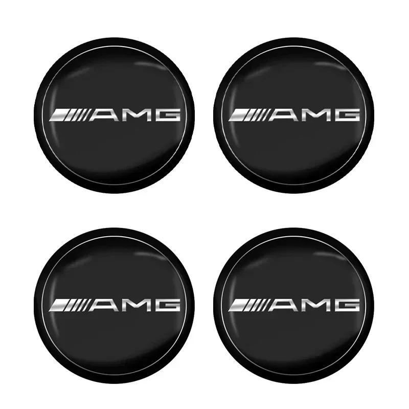 4Pcs 56mm Car Styling Wheel Hub Cap Car Refit Accessories For Mercedes Benz AMG GLA W176 CLK W209 W202 W220 W204 W203 W210 GLC CV1