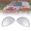 Chrome Left+ Right Headlight Washer Cover 61672752559/60 For Mini Cooper 08-2014