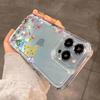 Spring Flowers Pattern Phone Case For iPhone 17 16 15 14 11 Pro Max Plus 13 12 Mini 16E 17 Air XS Max XR Bumper Soft Clear Cover