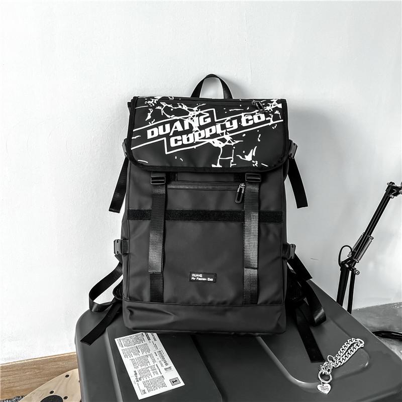 

Новий модний високоякісний рюкзак для подорожей у корейському стилі високої якості, шкільний рюкзак для студентів коледжу, простий жіночий рюкзак чорний