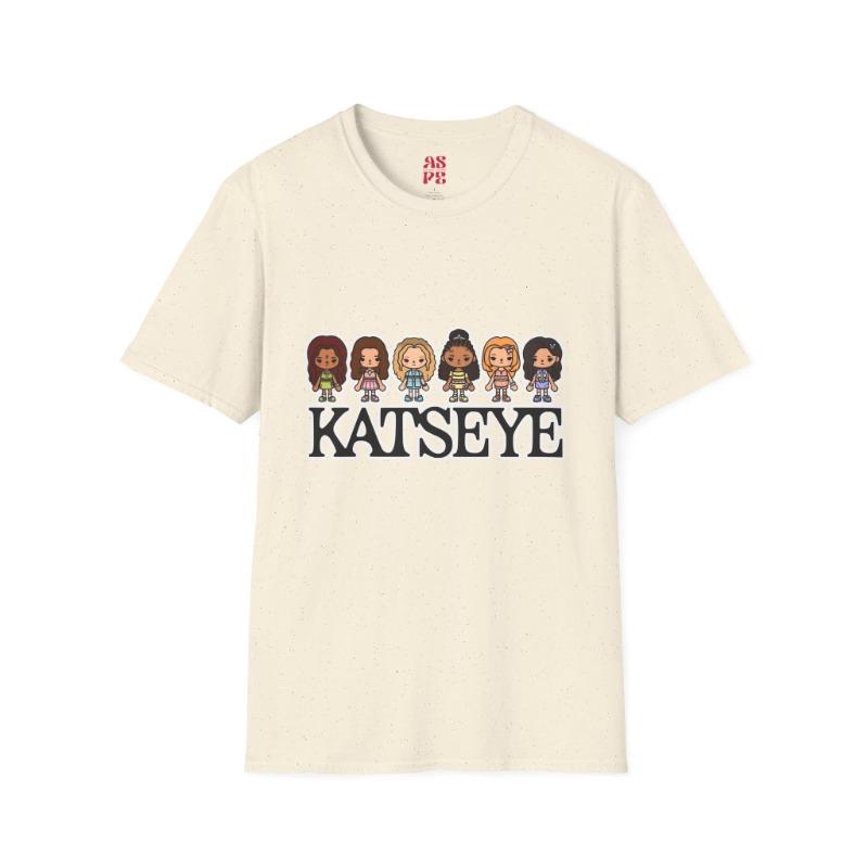 KATSEYE x TOCA BOCA Dziecięca Koszulka Unisex Codzienna Ubranie Koncertowe Codzienna Koszulka T-shirt