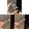 Butterfly Zircon Open Cuff Bracelet For Women Jewelry Accessories
