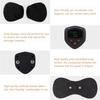 Intelligent EMS neck massage mini massager for relieving fatigue Remote controlled pulse cervical massage instrument
