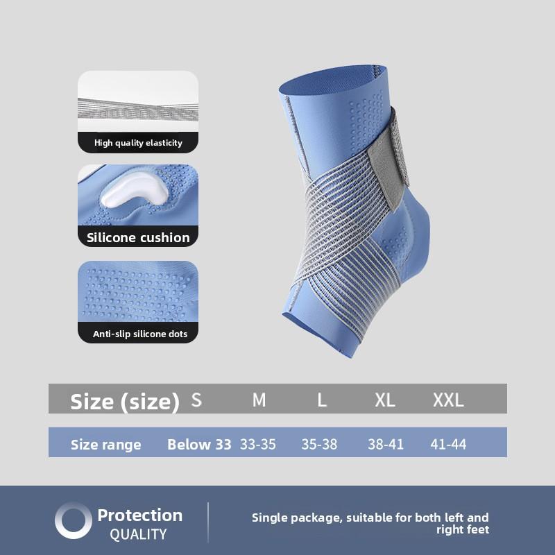 

Sports Ankle Pads Thin Summer Breathable Running Jump Rope Ankle Pads Fixed Protective Gear Ankle Straps XXL