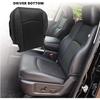 SecosAutoparts Passenger Bottom Replacement Perforated Leather Seat Cover Black Compatible with Dodge Ram 2500 3500 4500 5500 Laramie Sport SLT 2009