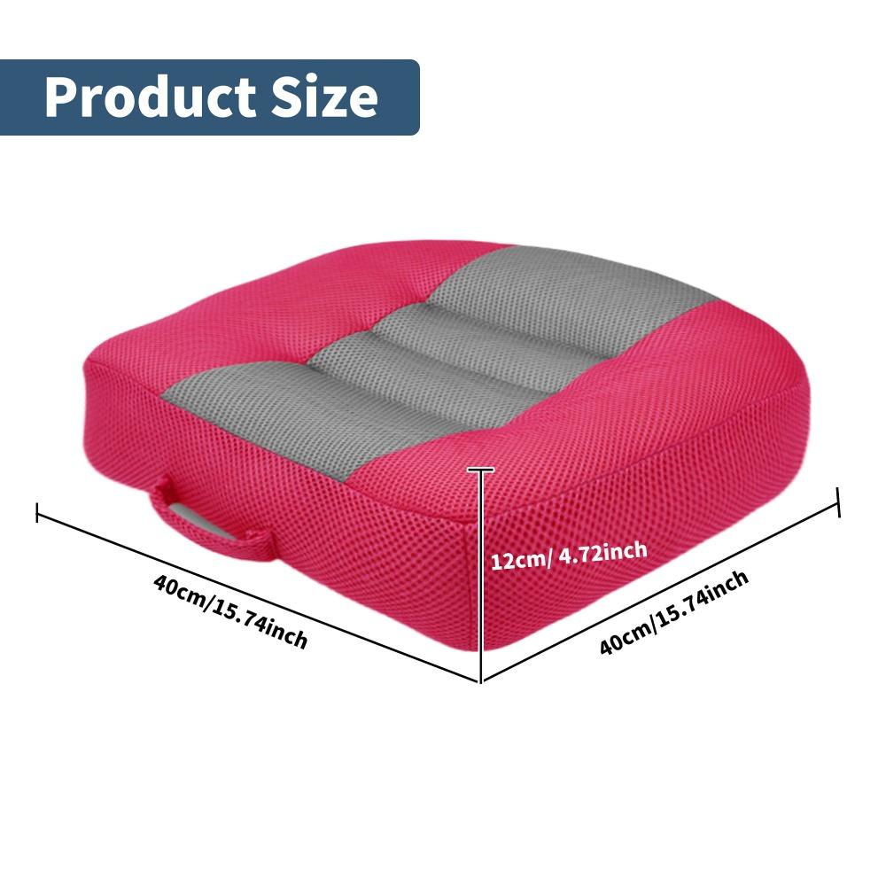 Heightening Height Car Seat Booster Mesh Design Anti-slip Car Seat Cushion Thickened Seat Pad For Broaden Driving Vision