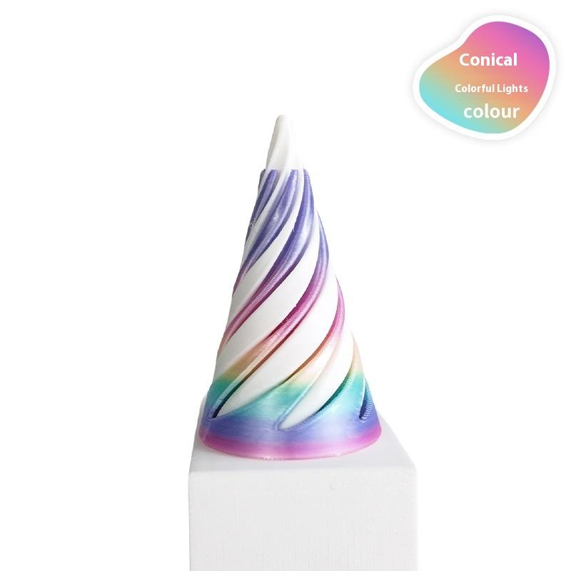 

1 шт. Невозможная восьмиугольная скульптура с проходом, Иллюзия вихревой резьбы, Игрушка для снятия стресса, 3D-печатная спиральная конусная игрушка