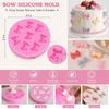 Bowknot Cake Pop Accessories DIY Chocolate Candy Baking Mold Silicone Fondant Molds  Kitchen