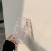 Ins Style Flowers for IPhone15pro for Apple Phone Case 11 for 13pro Max Transparent 16 with Bracelet 14