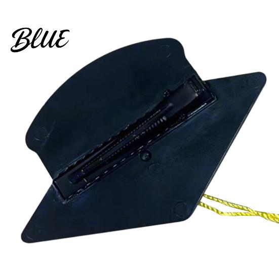 Tassel Hair Clip 1/2Pcs Mini Graduation Hat Hairpin with Small Cap Sturdy Claw Party Photo Accessory Half-up Hairstyle