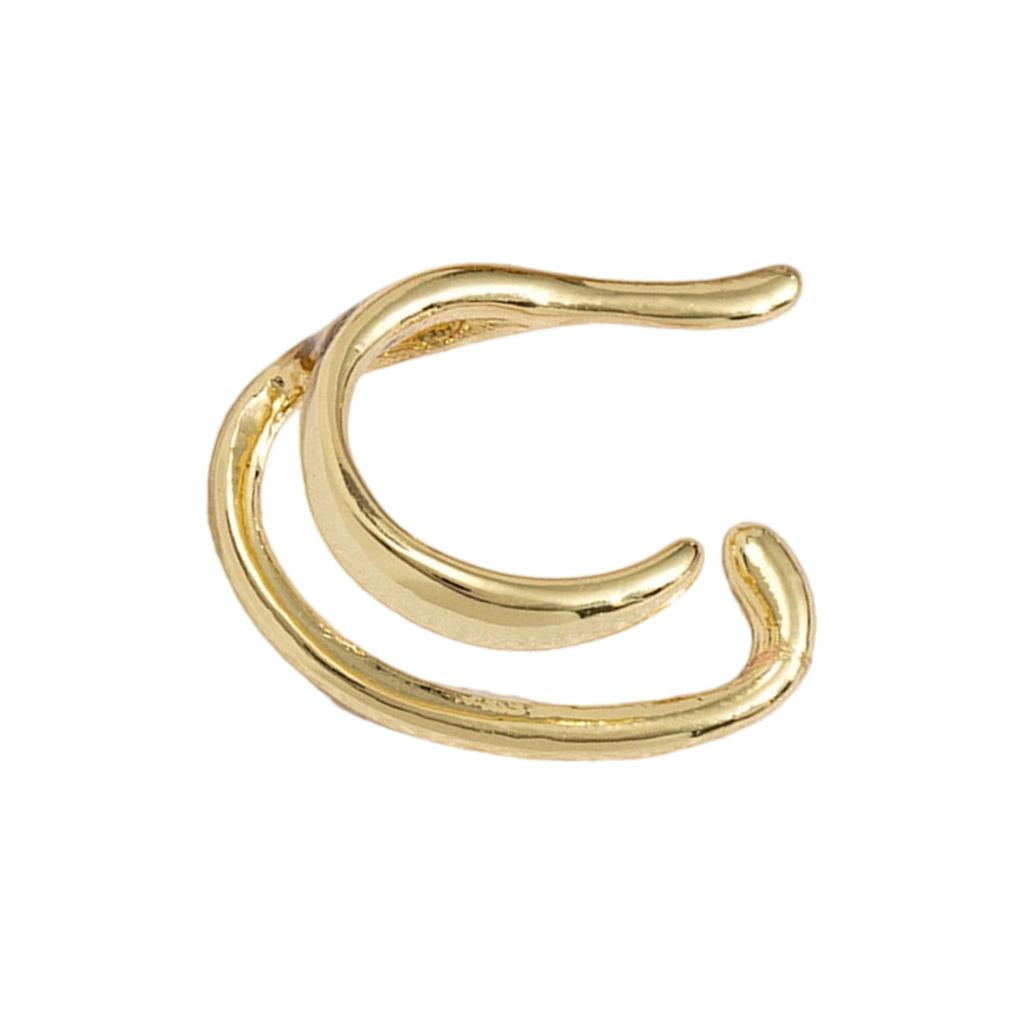 Versatile and Fashionable Copper Ear Cuff Minimalist Arc Shape Design Not Piercing Suitable for Various Occasions