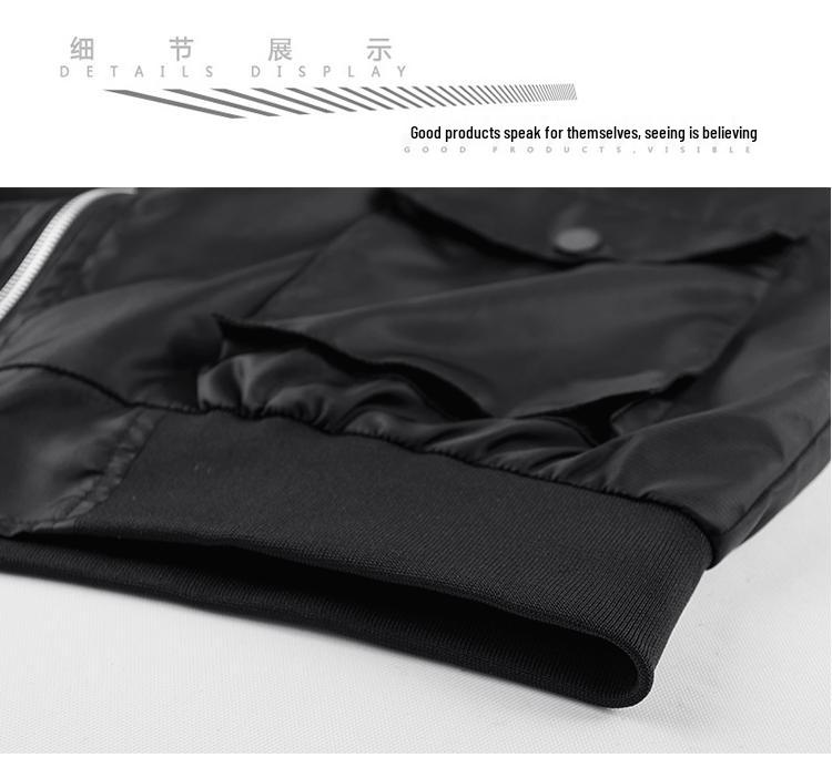 Чоловіча бомбер-куртка NASA MA-1: Стиль форми астронавта, європейська та американська авіаційна мода