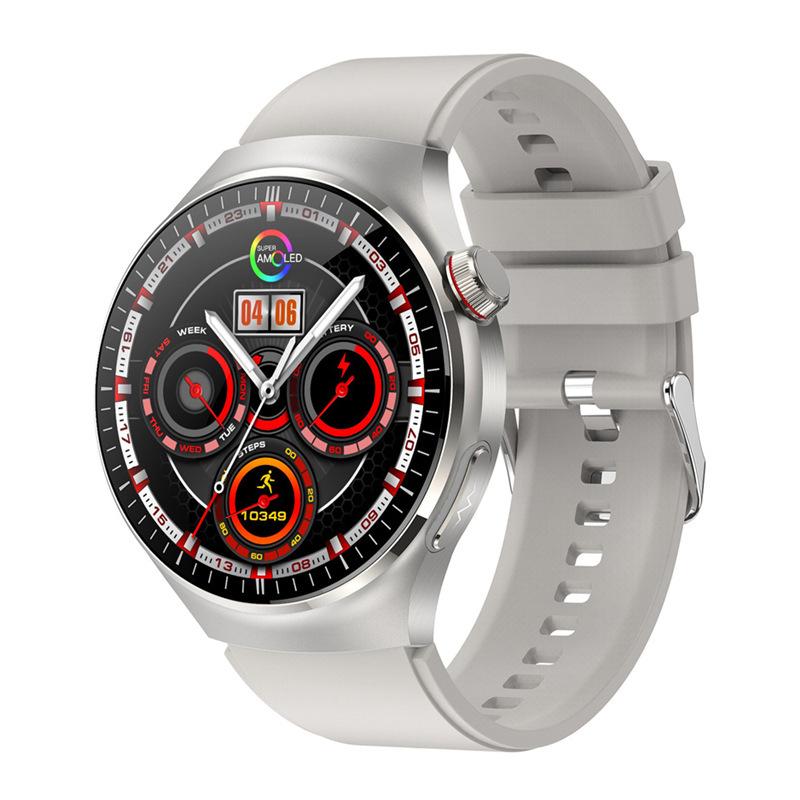 Smartwatch with ECG, Health Monitoring, SOS, Breathing Exercises, Uric Acid & Blood Lipid Tracking, WeChat & Sports Features