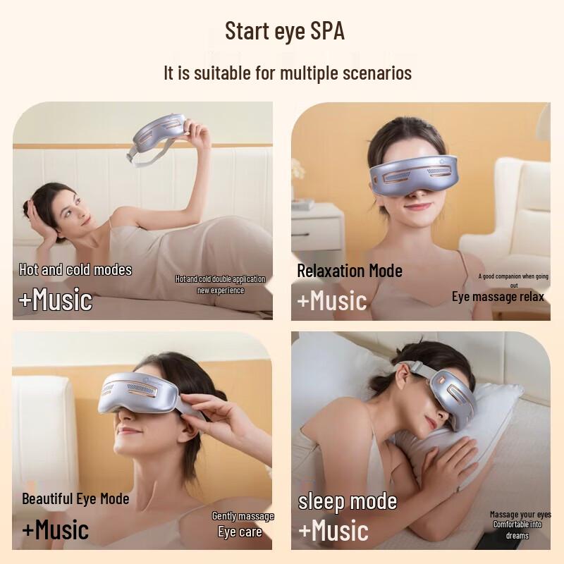 WayourCare wyc-021 Eye Massager with Hot and Cold Compress CN plug (adapter included)
