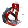 Riding Pedals Reinforced Assembly Inserts AntiSlip Rubber Protection Lightweight Equipment Suitable